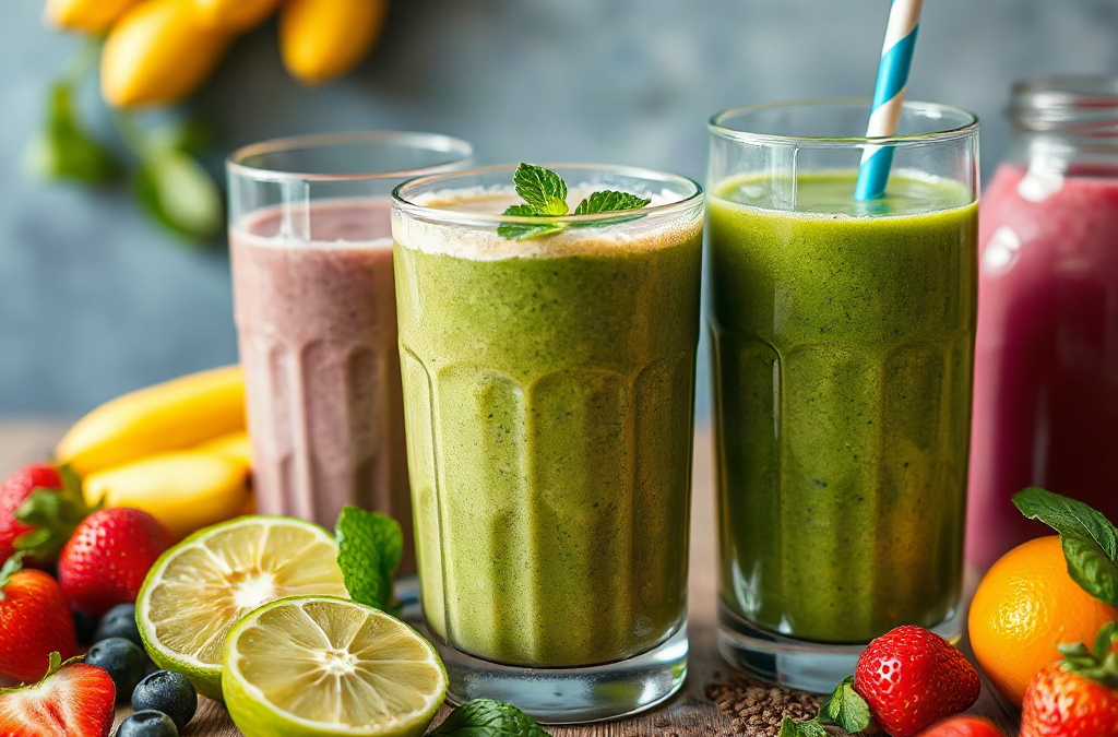 Organic 10 Nutrient Dense Smoothies 2025