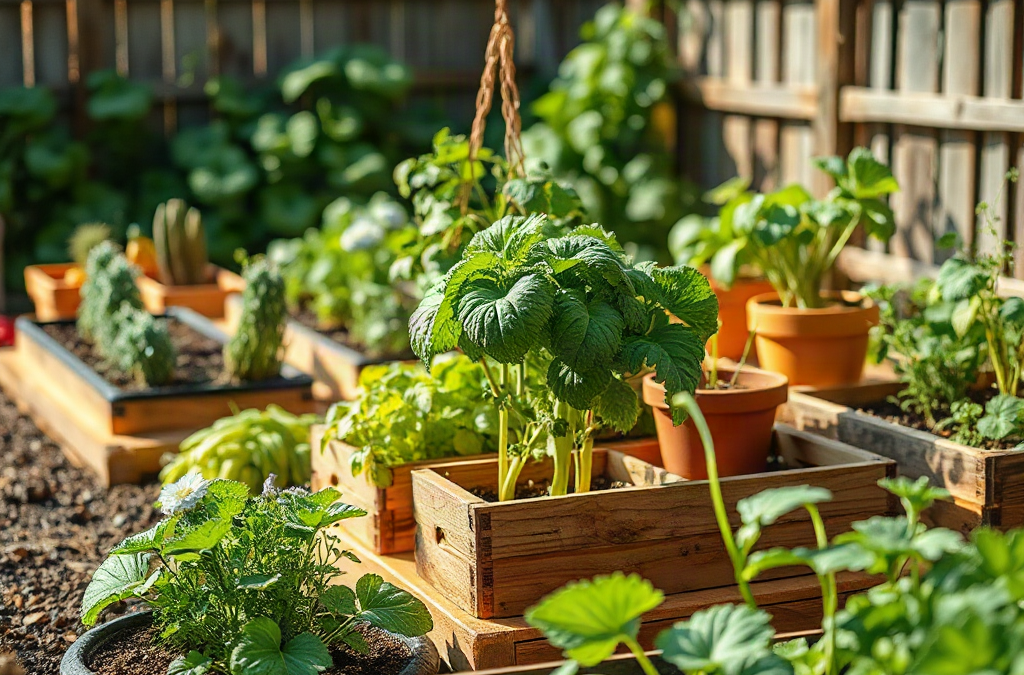 Building a Sustainable Kitchen Garden