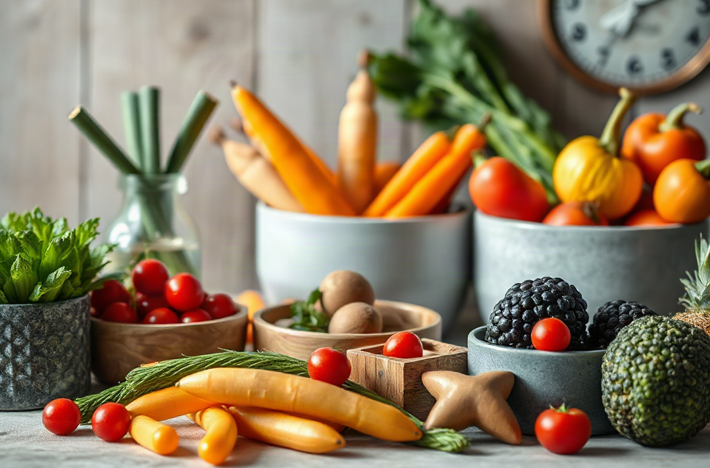 Harnessing the Power of Vitamins for Weight Loss for Females Through Organic Whole Foods