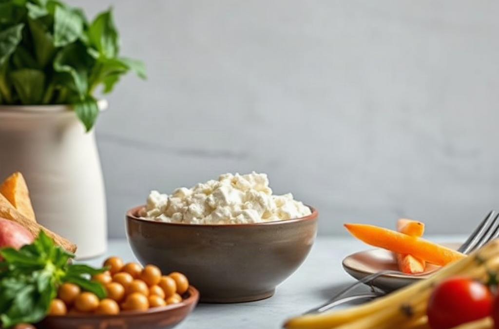 organic food with probiotics