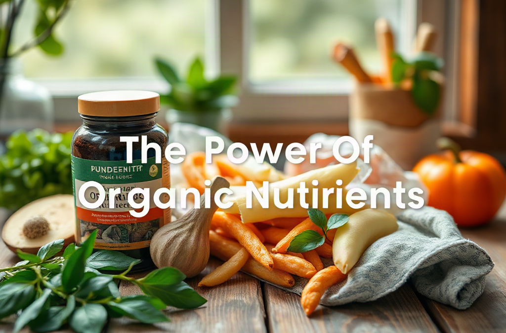 Unleashing The Power Of Organic Nutrients: Transform Your Wellbeing Naturally