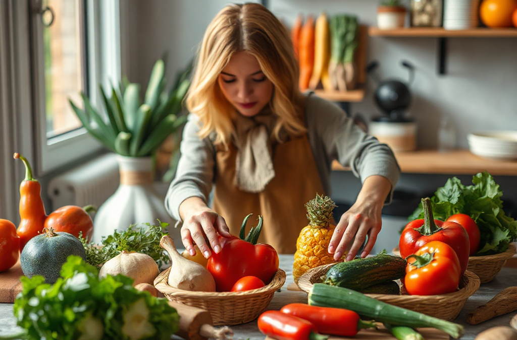 How to Meal Prep Using Seasonal Organic Vegetables With a Flexible Weekly Plan
