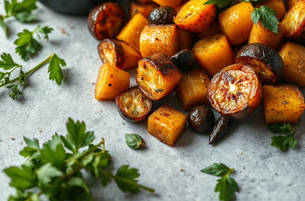 How to Enhance Flavors in Organic Meals Without Additives Using Browning, Acidity, and Fresh Herbs
