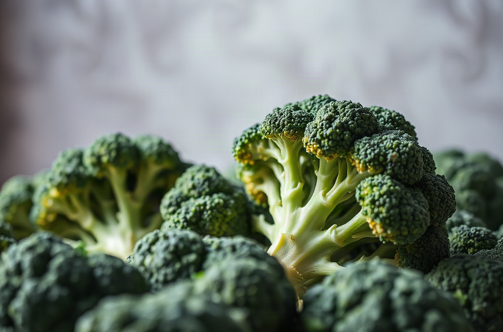 Broccoli preparation for nutrient retention