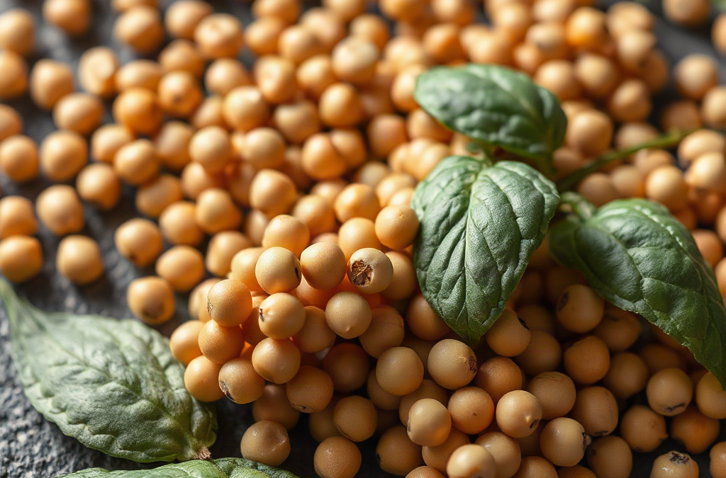 Organic Soybeans as a Complete Plant Protein Source